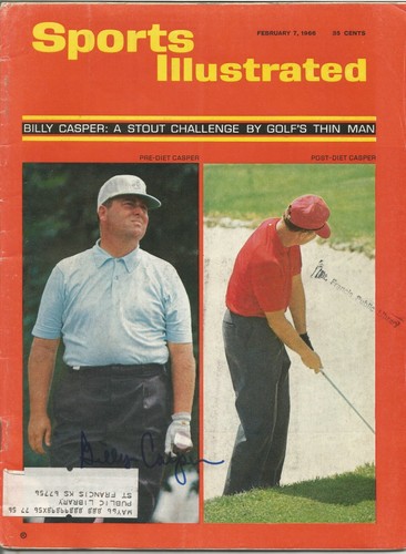 Billy casper autographed - casper,